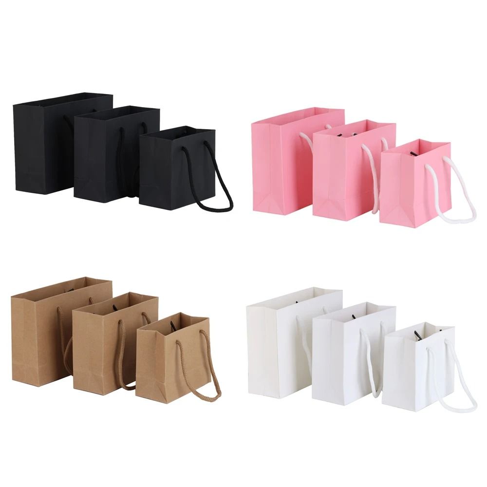 Portable Hardpaper Gift Bags – Simple Jewelry & Business Packaging