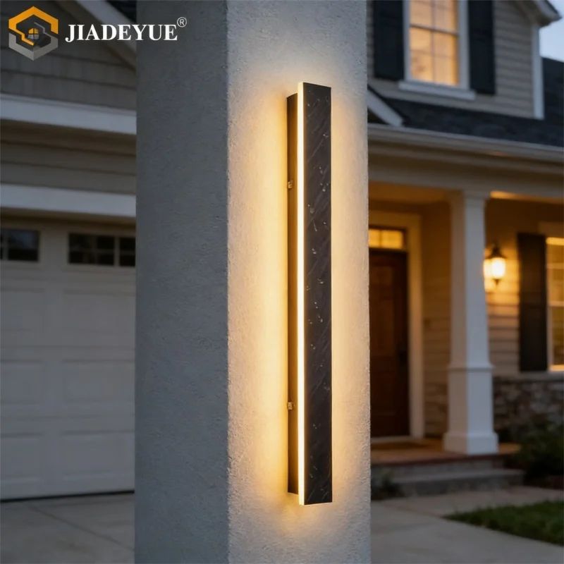LumiGuard Waterproof LED Wall Light IP65 for Modern Outdoor & Indoor Spaces