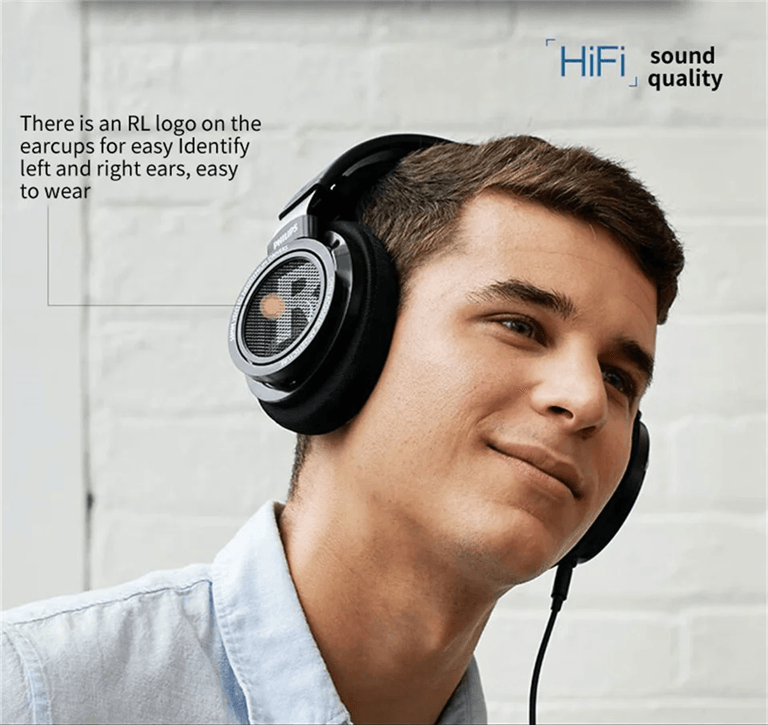 Philips SHP9500 HiFi Wired Stereo Headphones for Gaming and Music