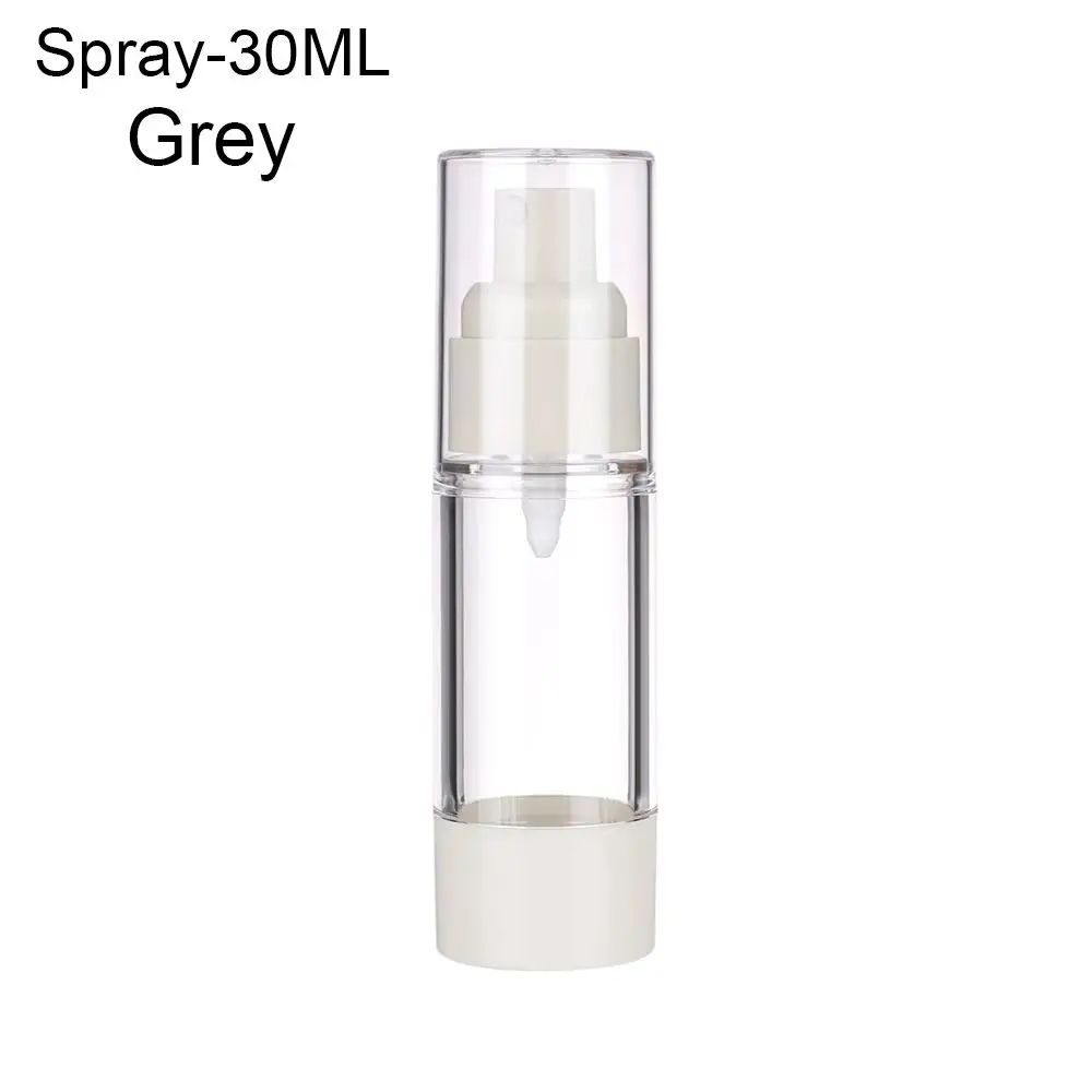 AirLock Travel Refillable Pump Bottle Set – Leakproof travel lotion bottles & vacuum cosmetic containers (15/30/50ml)