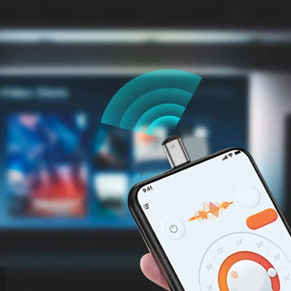 USB-C Infrared Transmitter Adapter – Turn Your Phone into a Smart Universal Remote