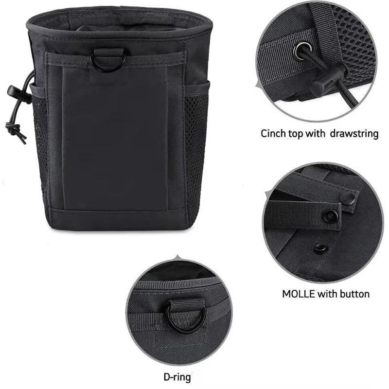 Tactical MOLLE Adjustable Magazine Dump Pouch