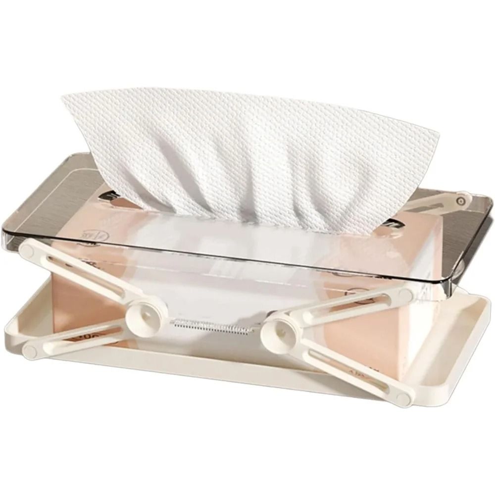 Nexus Rise Vault | Minimalist Height-Adjustable Extendable Tissue Case & Automatic Lift Dispenser