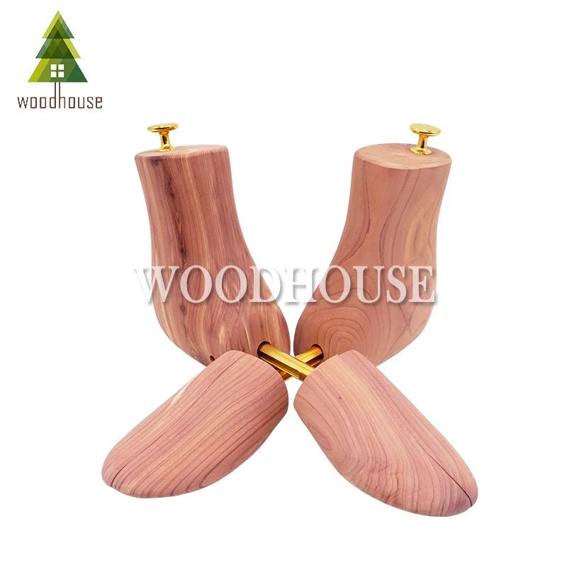 Adjustable Red Cedar Boot Stretcher Shoe Tree Single Tube for Men and Women