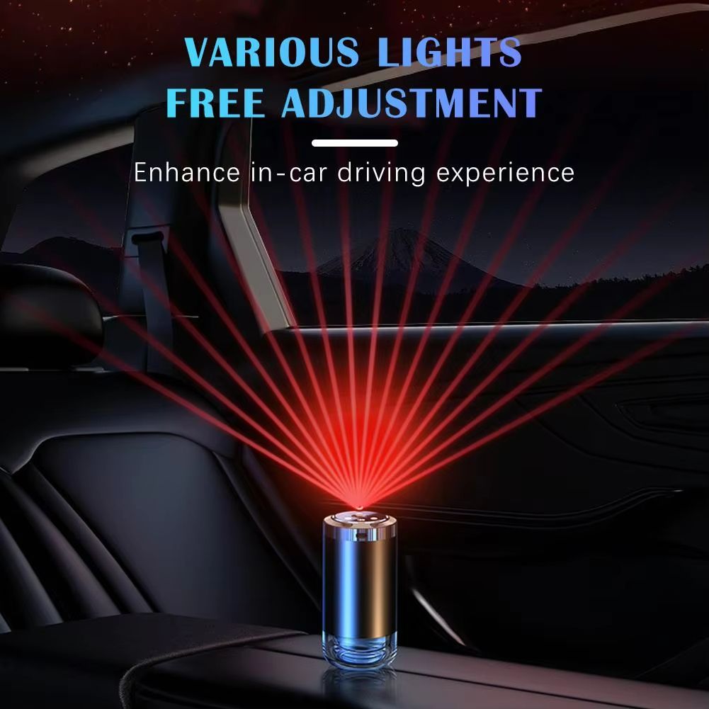 Smart Car Air Freshener – Rechargeable Aroma Diffuser with Adjustable Intensity Levels