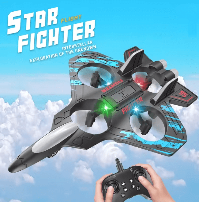 SkyStunt Remote Control Foam Glider LED Electric Aircraft