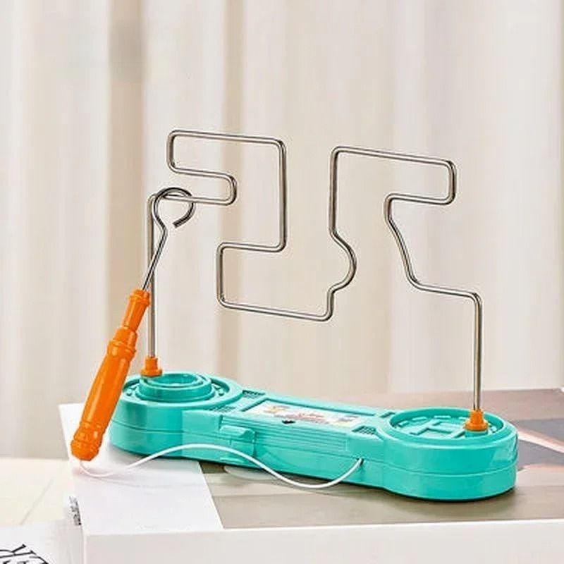 Kids Collision Electric Shock Toy Education Electric Touch Maze Game Party Funny Science Experiment Toy