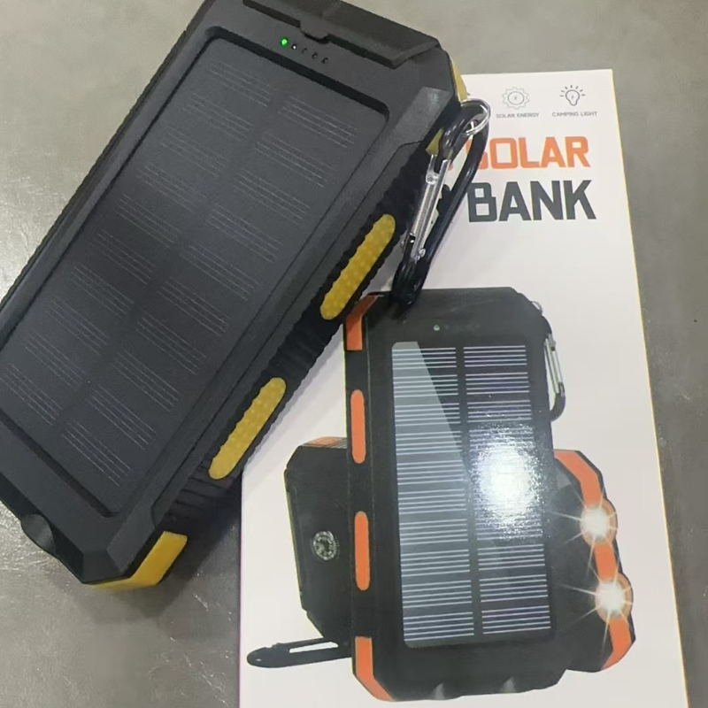 Ultra High Capacity Solar Power Bank with Fast Charging & Waterproof Design