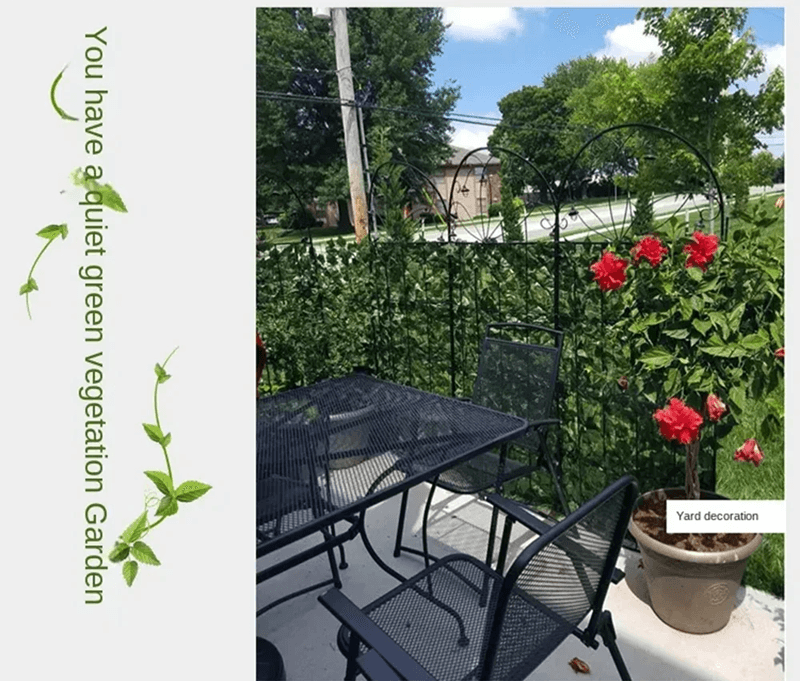 EverIvy Faux Privacy Fence Panel