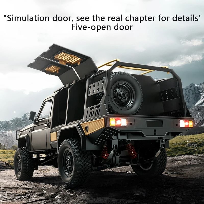 1:12 Scale 4WD RC Pickup Truck with Remote Control