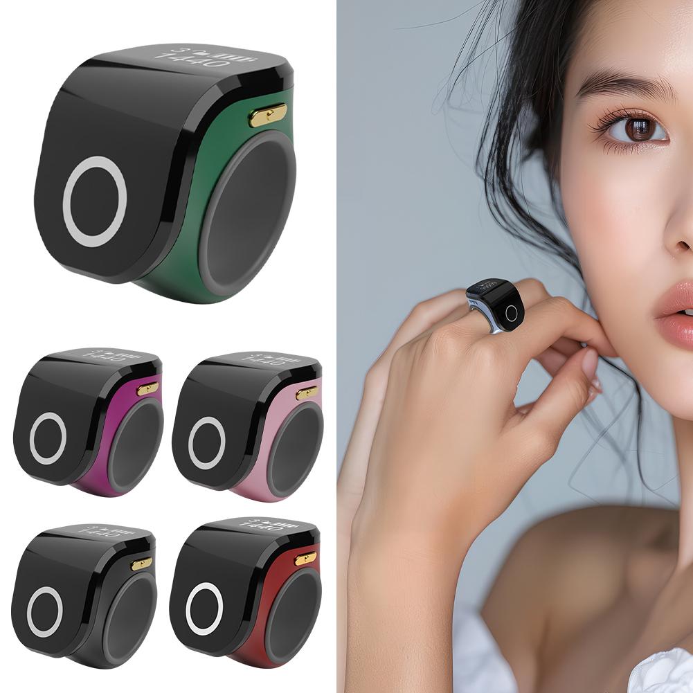 Hand Tally Counter with LCD Display, Mini Stitch Marker Row Counter