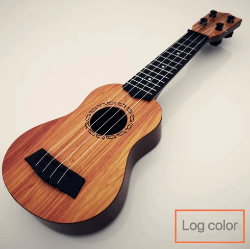 Kids Mini Guitar Toy 35cm Ukulele-Style Musical Learning Instrument