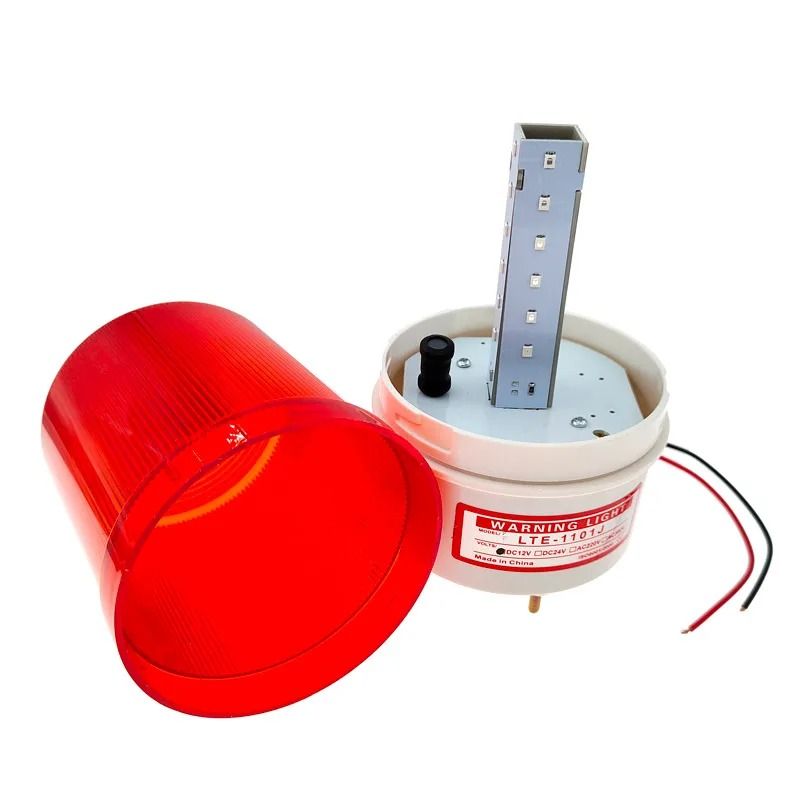 LED Strobe Signal Warning Buzzer Lamp