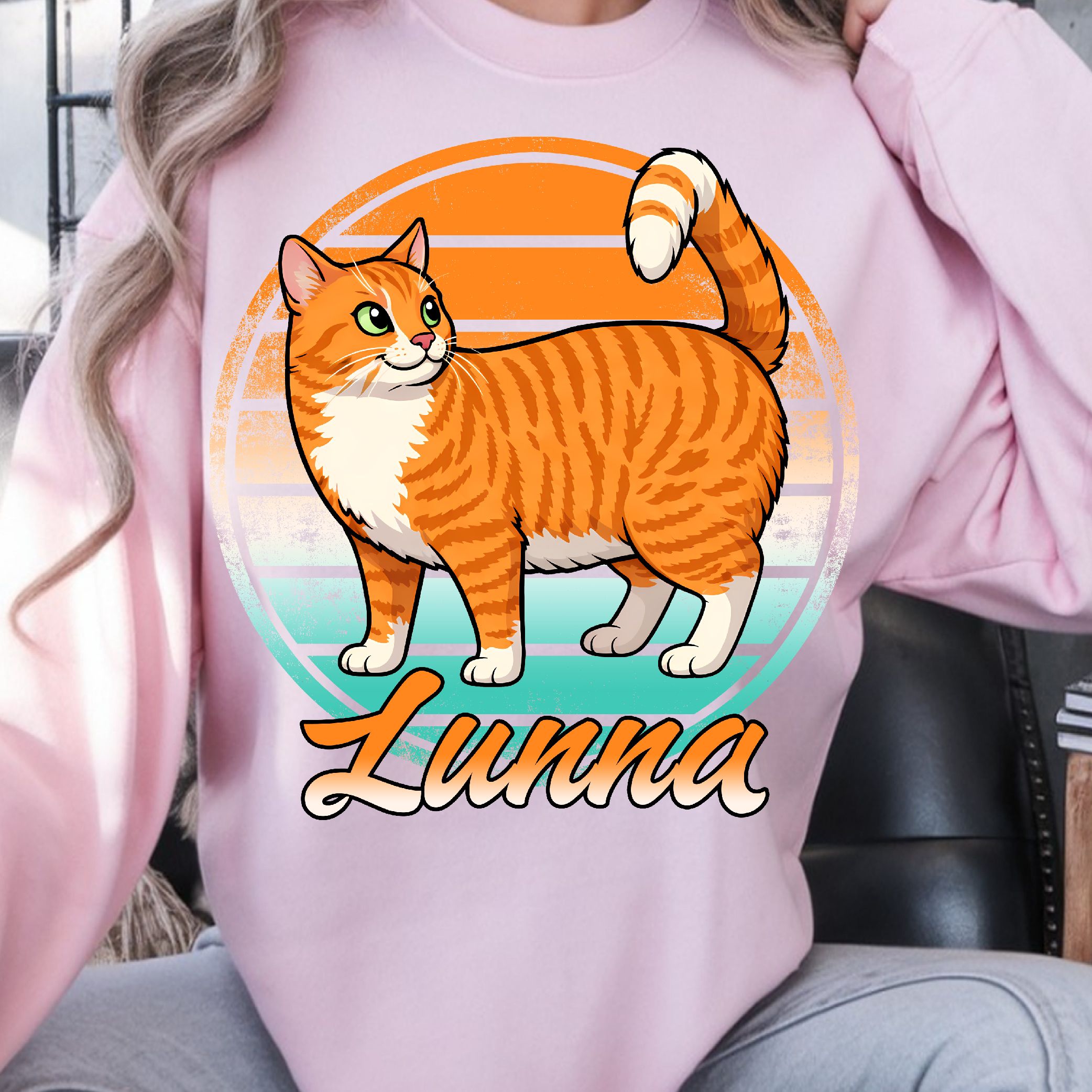 Custom Name Cat T-Shirt, Personalized Pet Shirt, Custom Cat Lover Tee