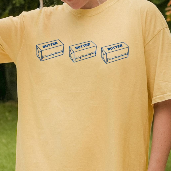 Butter Shirt, Salted Butter Shirt, Stick Of Butter Shirt, Funny Baker Gift, Baking Shirt, Foodie Gift, Butter Lover Gift