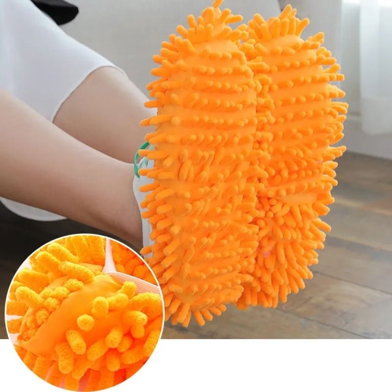 Dust Cleaner Grazing Mop Slippers