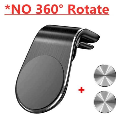Universal Magnetic Air Vent Car Phone Holder – Compact GPS Smartphone Mount