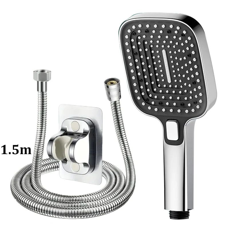 High Pressure 3 Mode Rainfall Shower Head Large Panel Bathroom Set
