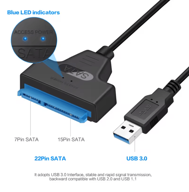 SwiftLink Sata to Usb Adapter Cable