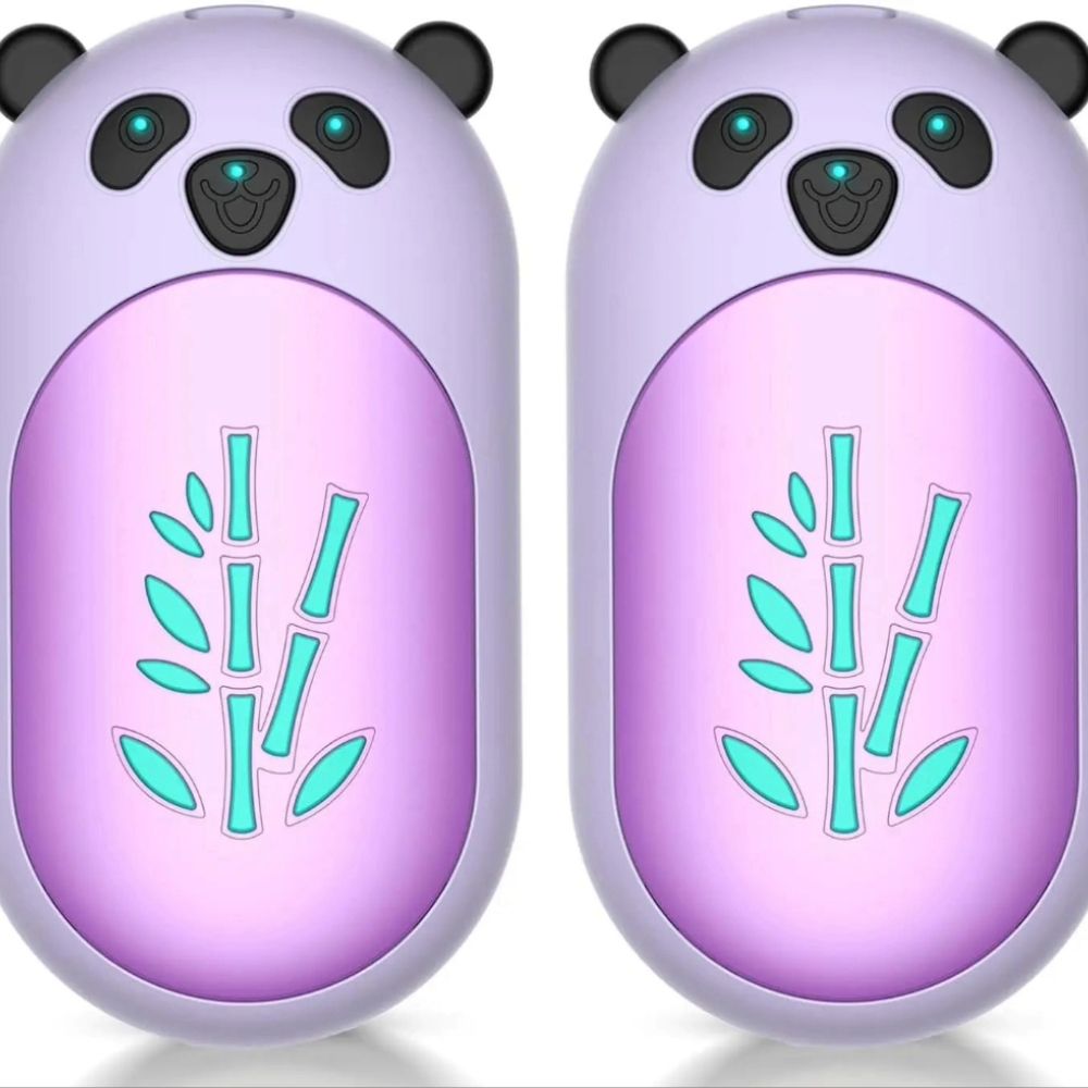 Rechargeable Hand Warmers 2 Pack 6000mAh Portable Electric Warmers