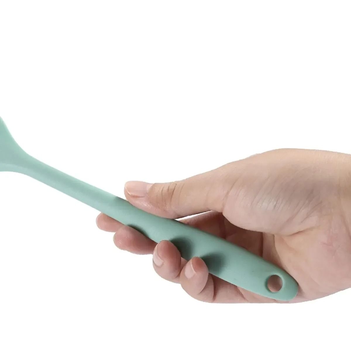 High-Temperature Integrated Silicone Scraper – Seamless Cake Smoothing & Baking Tool