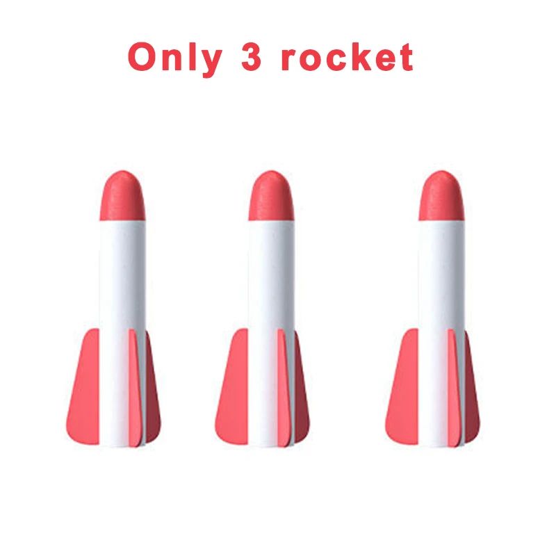Kids Foam Rocket Launcher Toy with Air Pump and Launch Pad