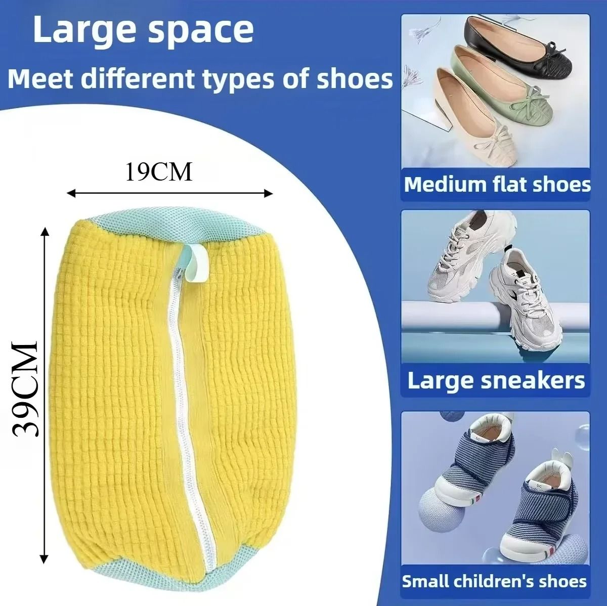 Professional Sneaker Cleaning Laundry Bag