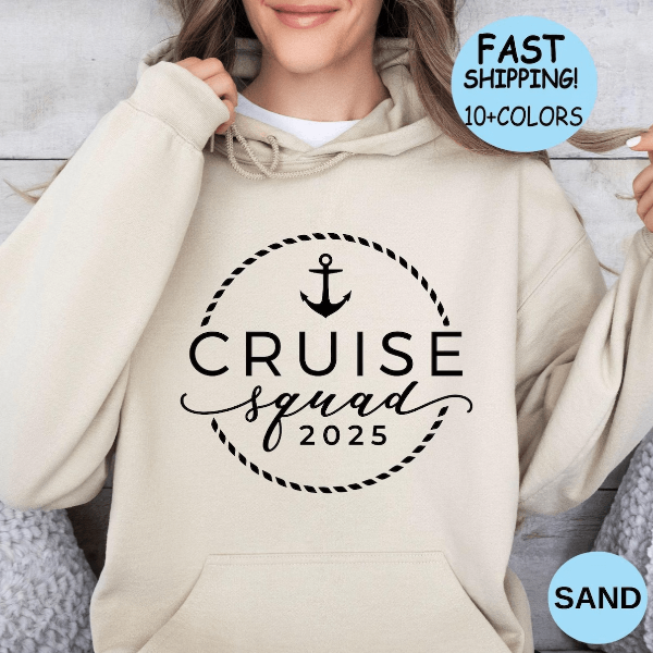 Cruise Squad 2025 Shirt – Matching Family Cruise Vacation Tee