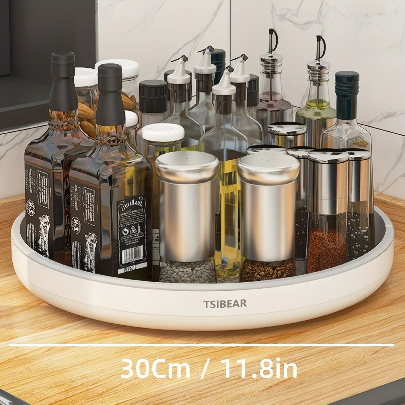 360° Rotating Spice Turntable