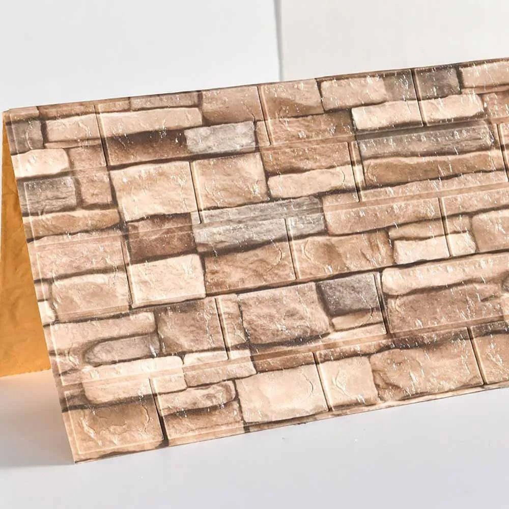 3D Brick Wall Sticker Self Adhesive Foam Wall Panel Waterproof Wallpaper