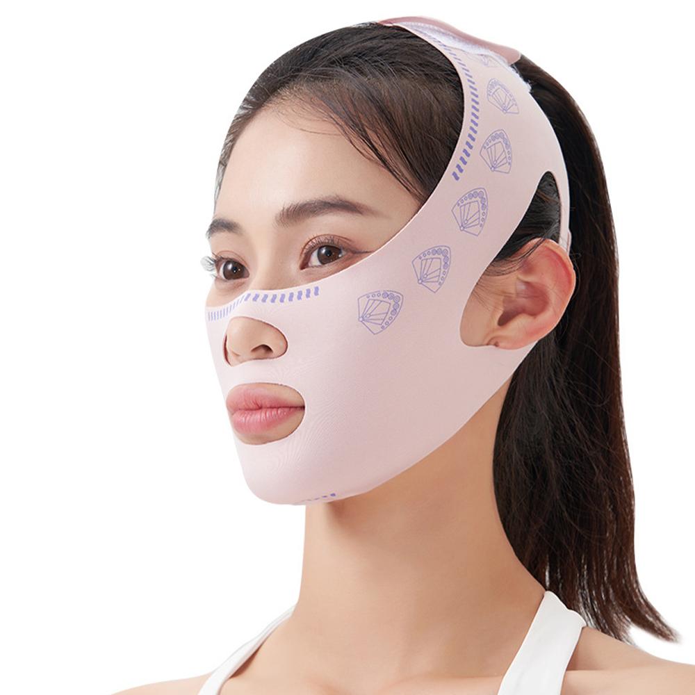 Chin Slimming V Line Lifting Mask, Anti-Wrinkle Face Strap for Overnight Face Sculpting