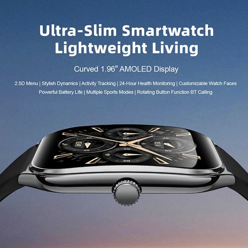 Ultra-Thin Smart Watch with 1.96