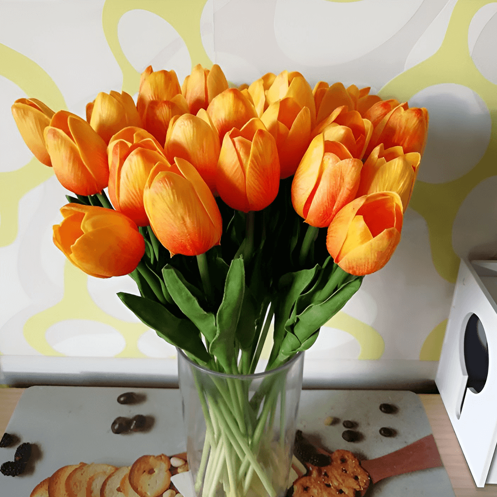 Real Touch Artificial Tulips Flowers