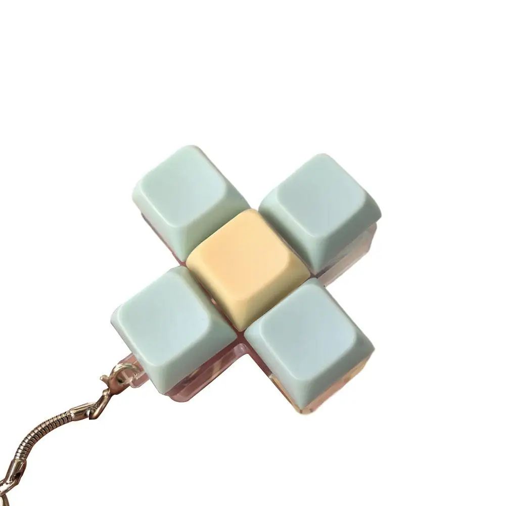 9-Key Keyboard Fidget Toy Fidget Keychain Mechanical Switch Tester