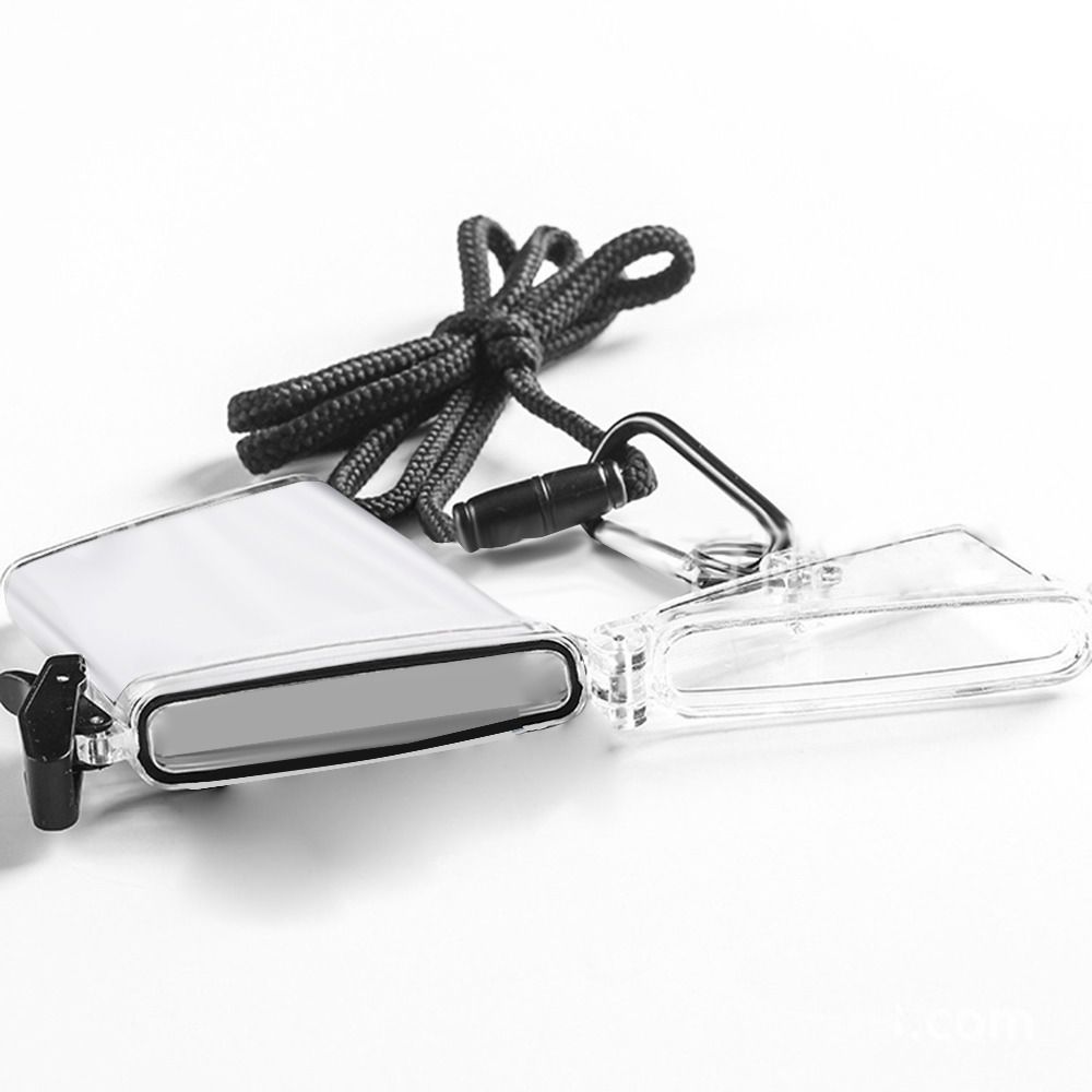 Waterproof Coin & Key Case Holder with Lanyard