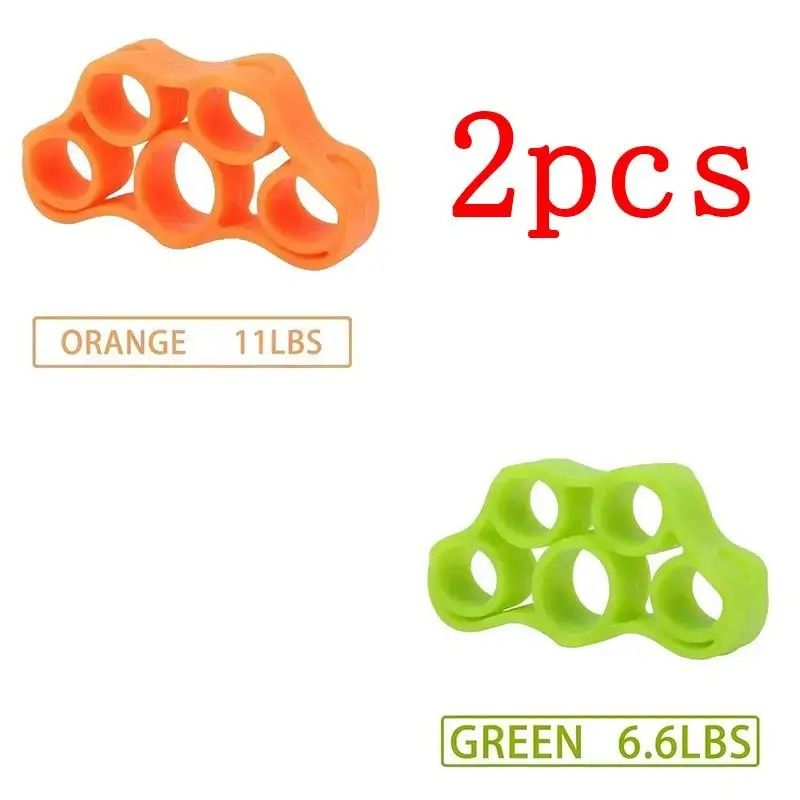 Hand Gripper Finger Expander Resistance Bands Set