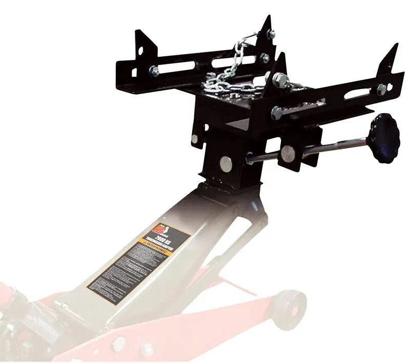 LEADZM 1/2 Ton High Capacity Transmission Floor Jack Adapter, Perfect for Vehicle Repair, Sturdy & Reliable