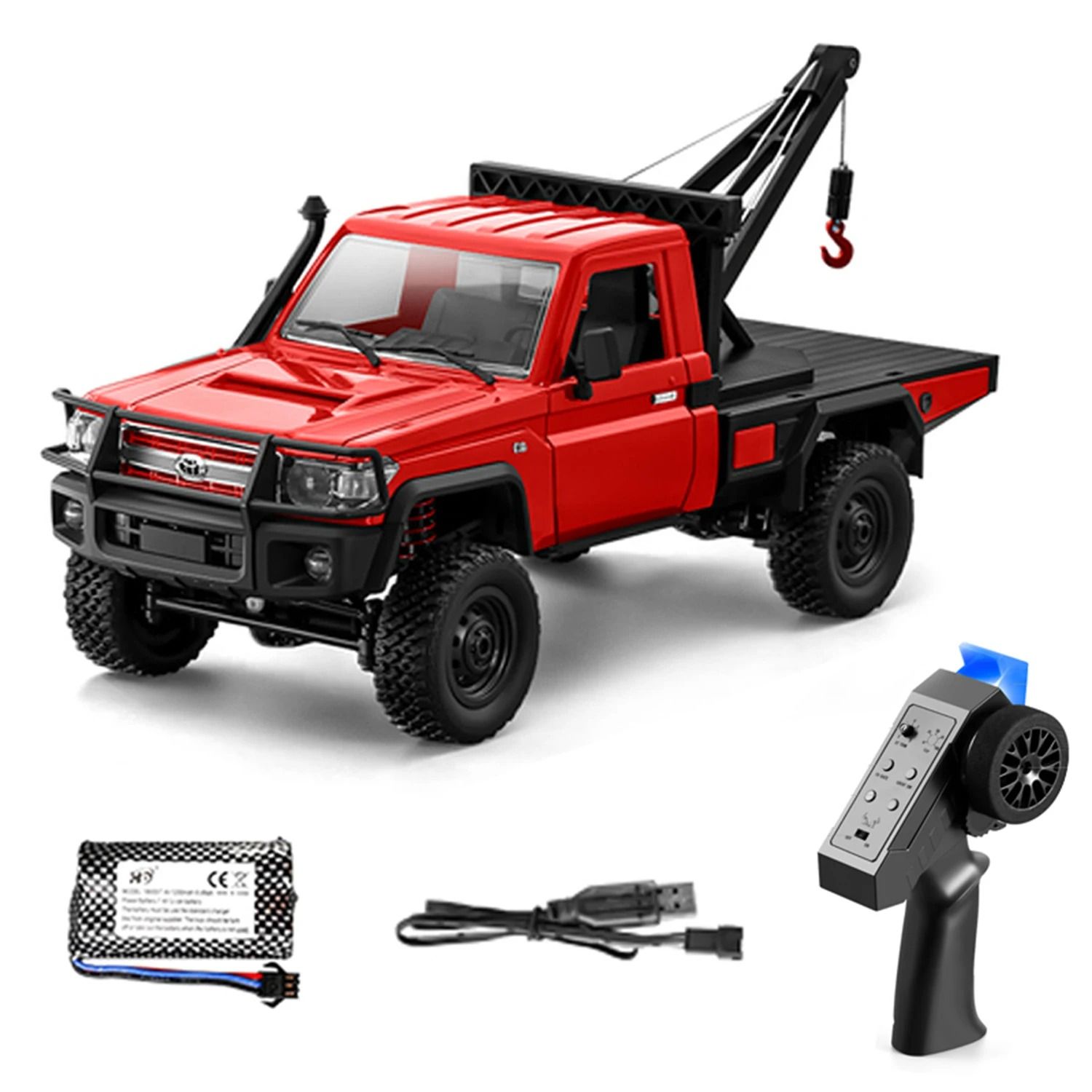 1:12 Scale 4WD RC Pickup Truck with Remote Control
