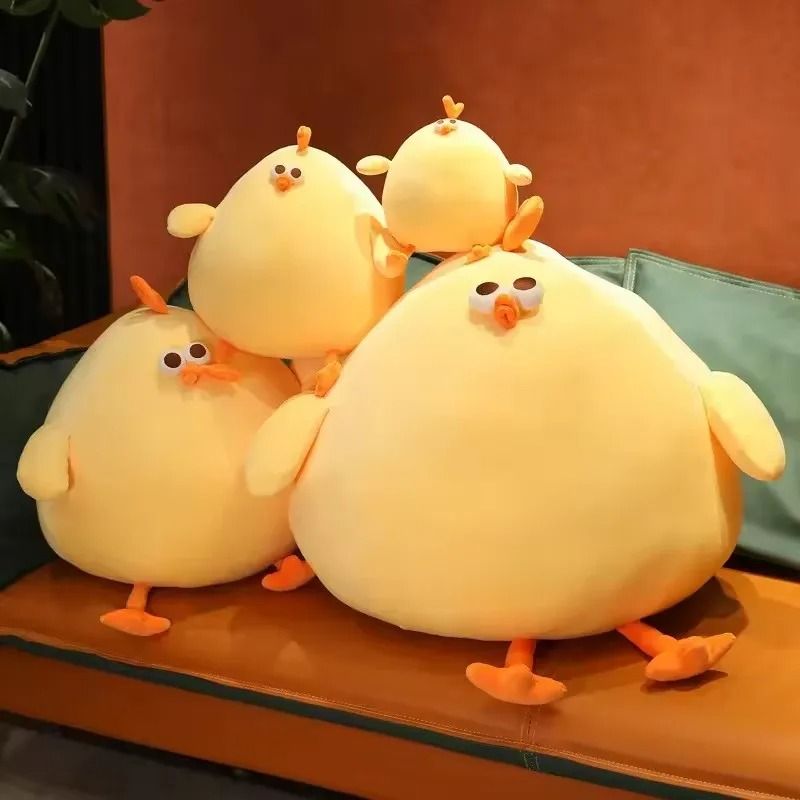 Funny Fat Chicken Plush Toy Pillow and Neck Cushion Gift