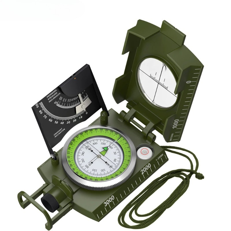 Professional Waterproof Camouflage Compass  Ideal for Hunting, Hiking & Camping