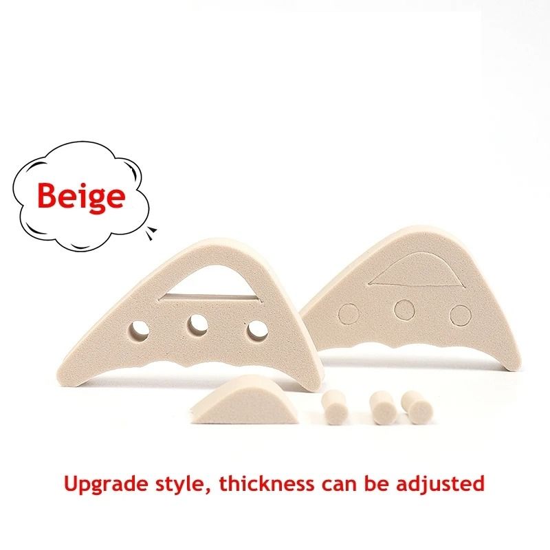 Soft Toe Plug Half Insole Reusable Shoe Filler Adjustable Foot Padding Inserts