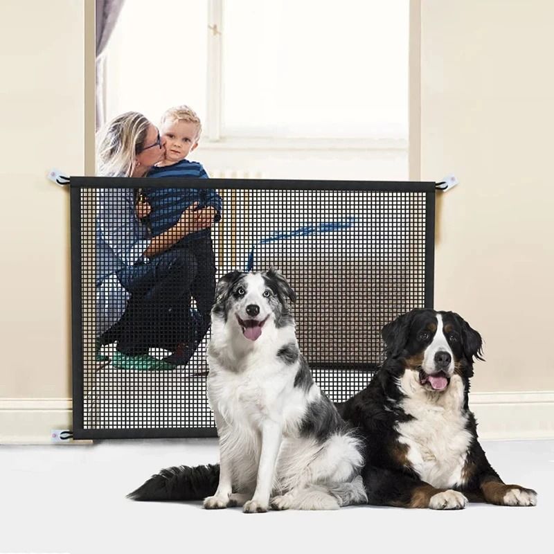 Pet Dog Barrier Fence Folding Mesh Playpen
