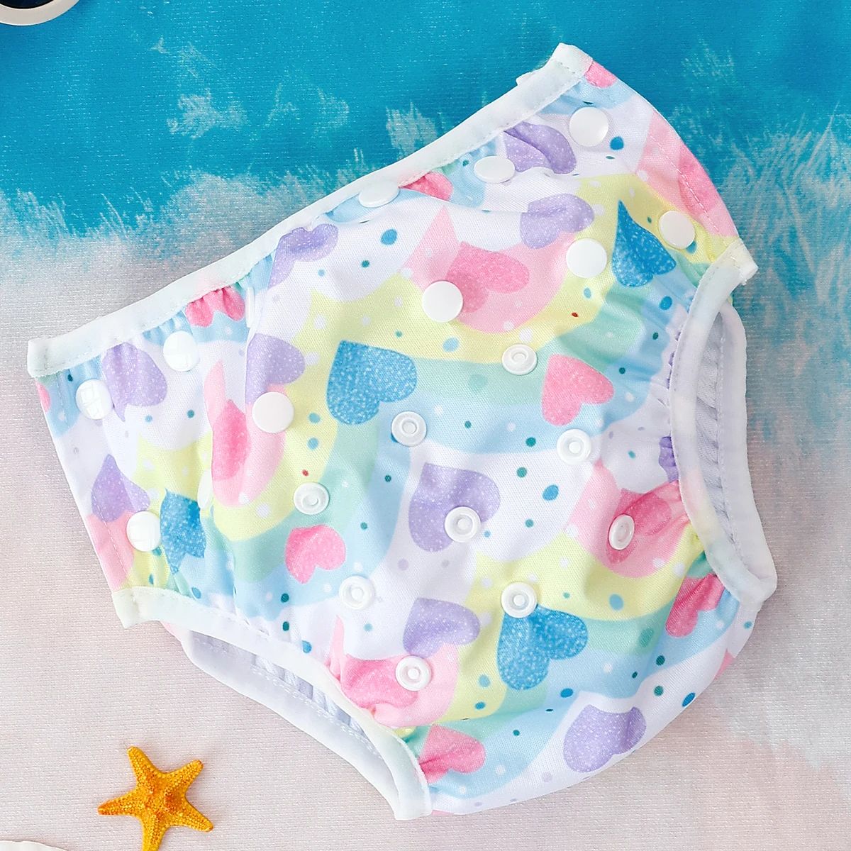 Kangobaby Reusable Baby Swim Diaper Adjustable Washable Swim Pants
