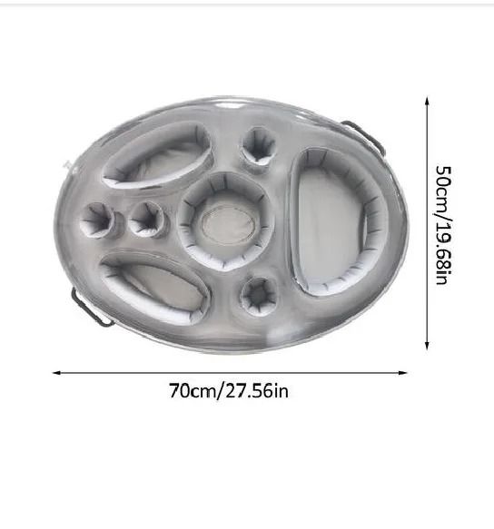 Inflatable Pool Drink Holder Floating Tray