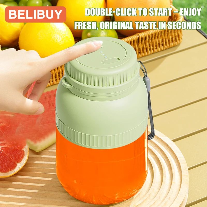 FreshGo Portable Blender Cup – USB Rechargeable Mini Smoothie & Juice Maker