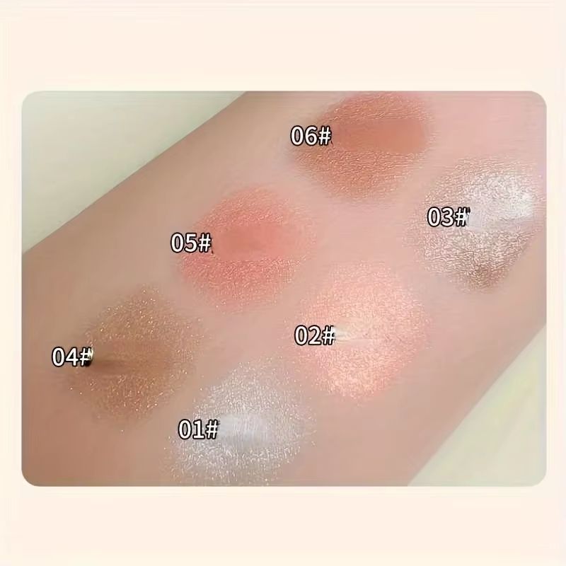 Double Head Metallic Eyeshadow Stick Diamond Shimmer Highlighter Pencil