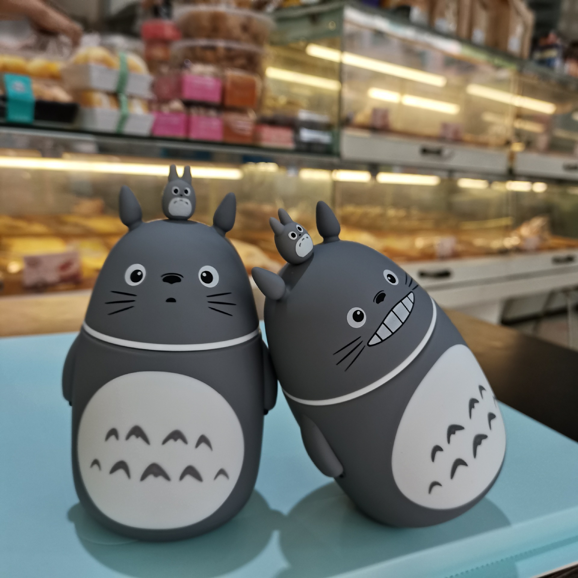 Kawaii Totoro Glass Cup Figurine Totoro cup Collectible Anime Decor Gift