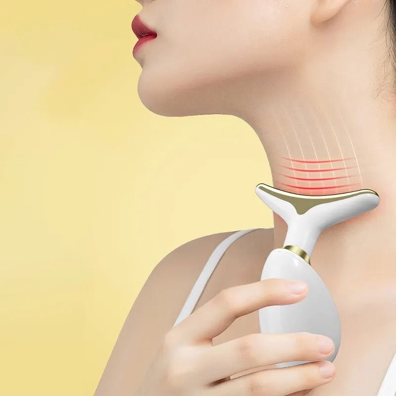 Wireless Face and Neck Massager Lifting and Firming Electric Beauty Device