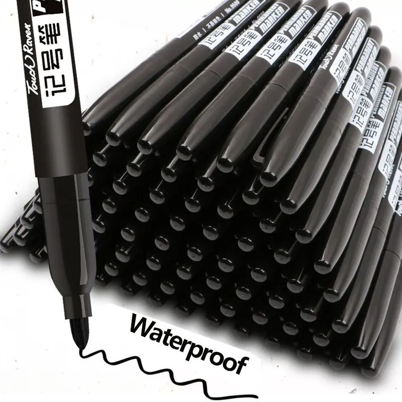 Manga Permanent Marker Pen Set 6-Piece Waterproof Drawing Markers