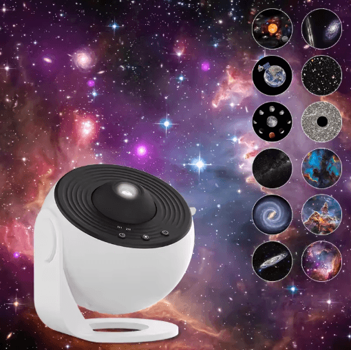 Galaxy Night Light Projector 360 Rotating Starry Sky Planetarium Lamp
